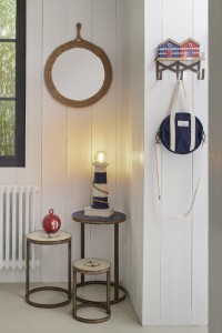 Lustro okrągłe Hampton średnica 50 cm